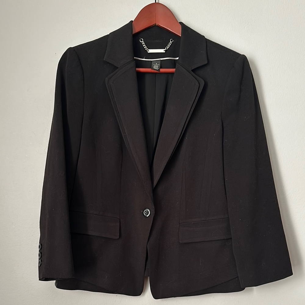 Women's Classic Black Blazer size 8